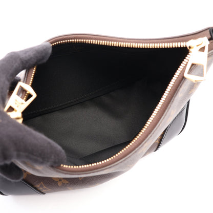 ブーローニュ NM モノグラム ノワール 2WAY チェーンハンドバッグ PVC レザー ブラウン ブラック ルイヴィトン バッグ LOUIS VUITTON