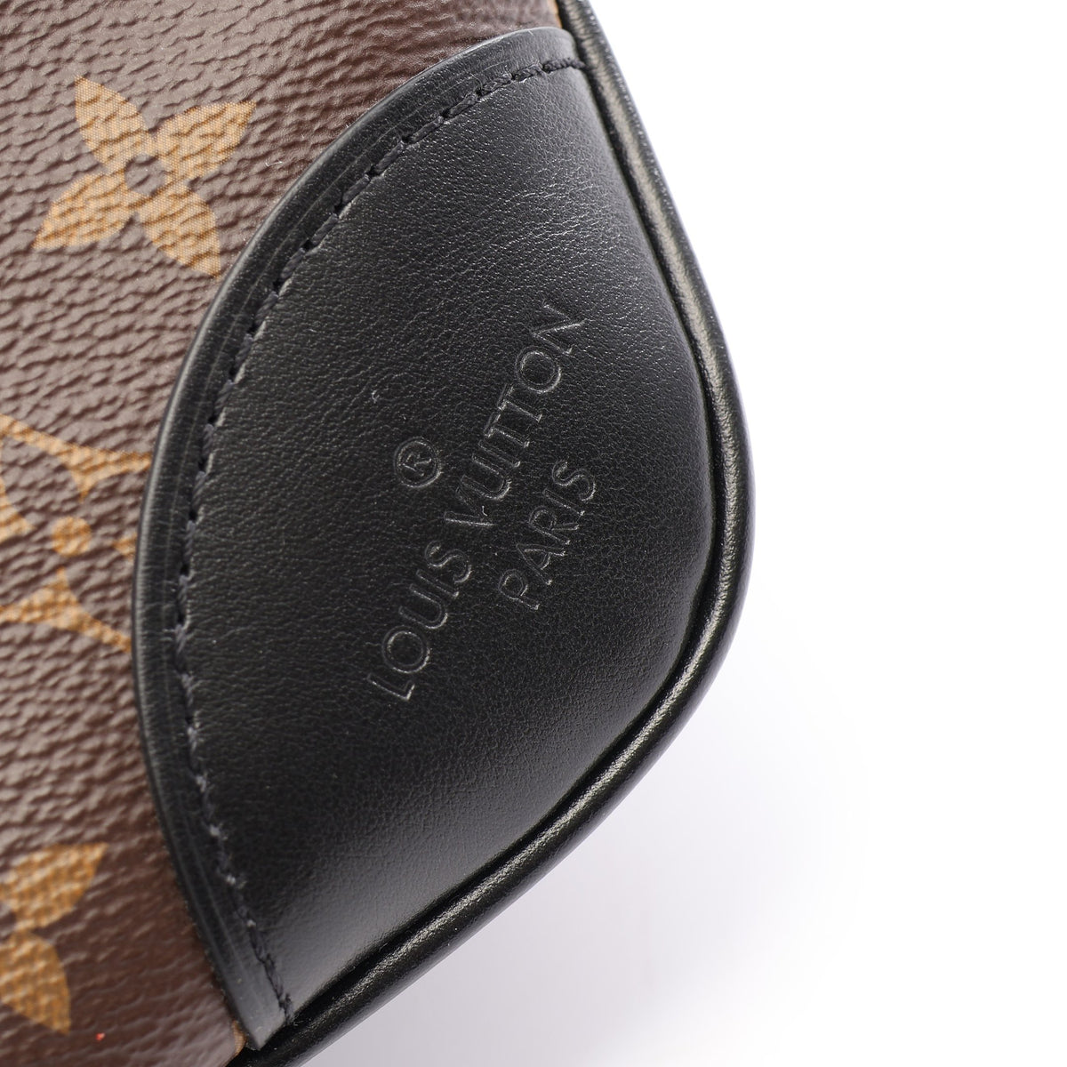 ブーローニュ NM モノグラム ノワール 2WAY チェーンハンドバッグ PVC レザー ブラウン ブラック ルイヴィトン バッグ LOUIS VUITTON
