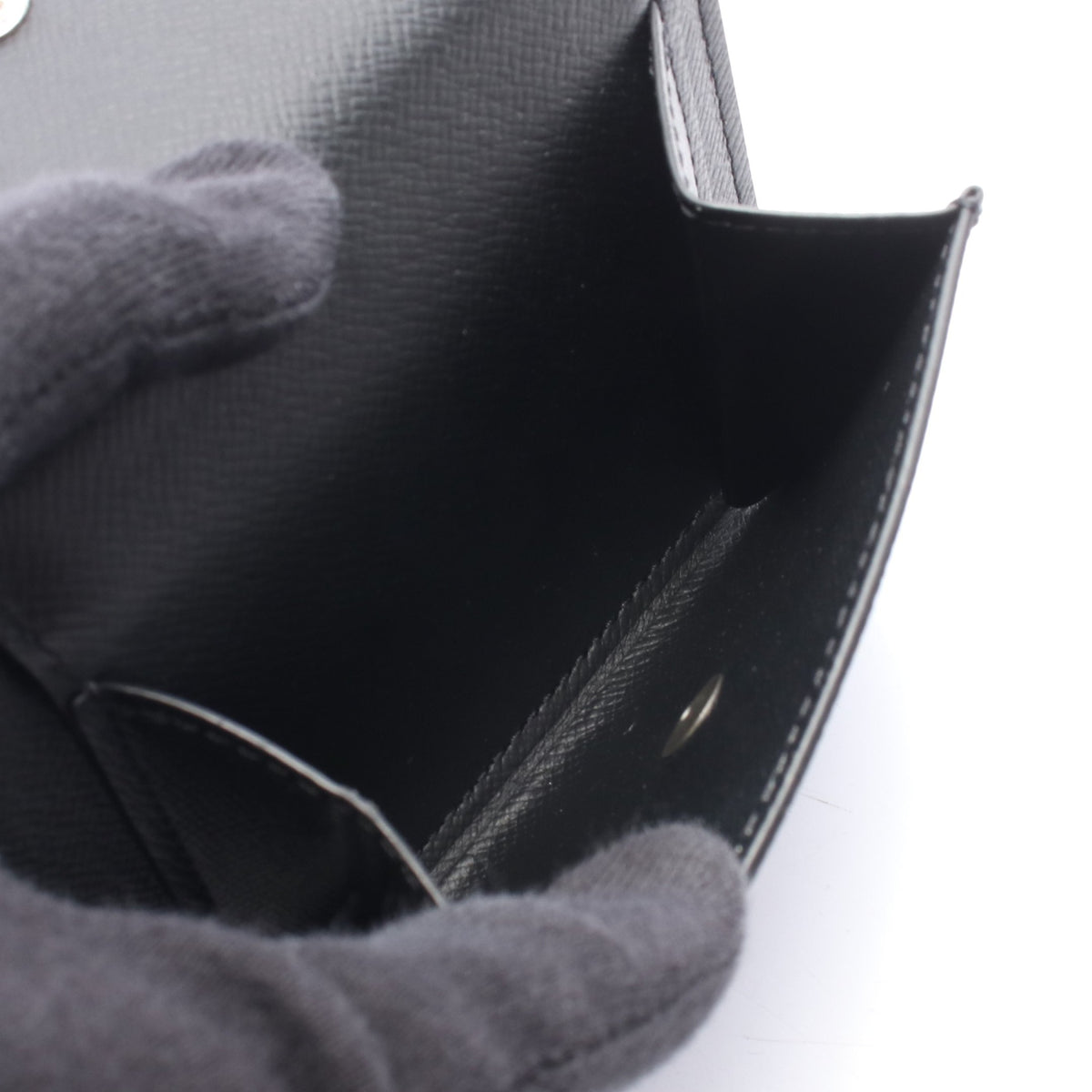 ポルトフォイユ マルコ NM モノグラムエクリプス 二つ折り財布 PVC ブラック ルイヴィトン
