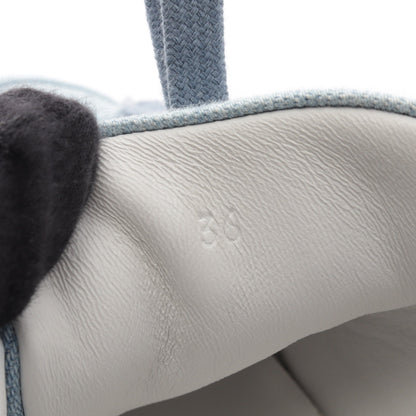 キッド スニーカー ファブリック ライトブルー エルメス