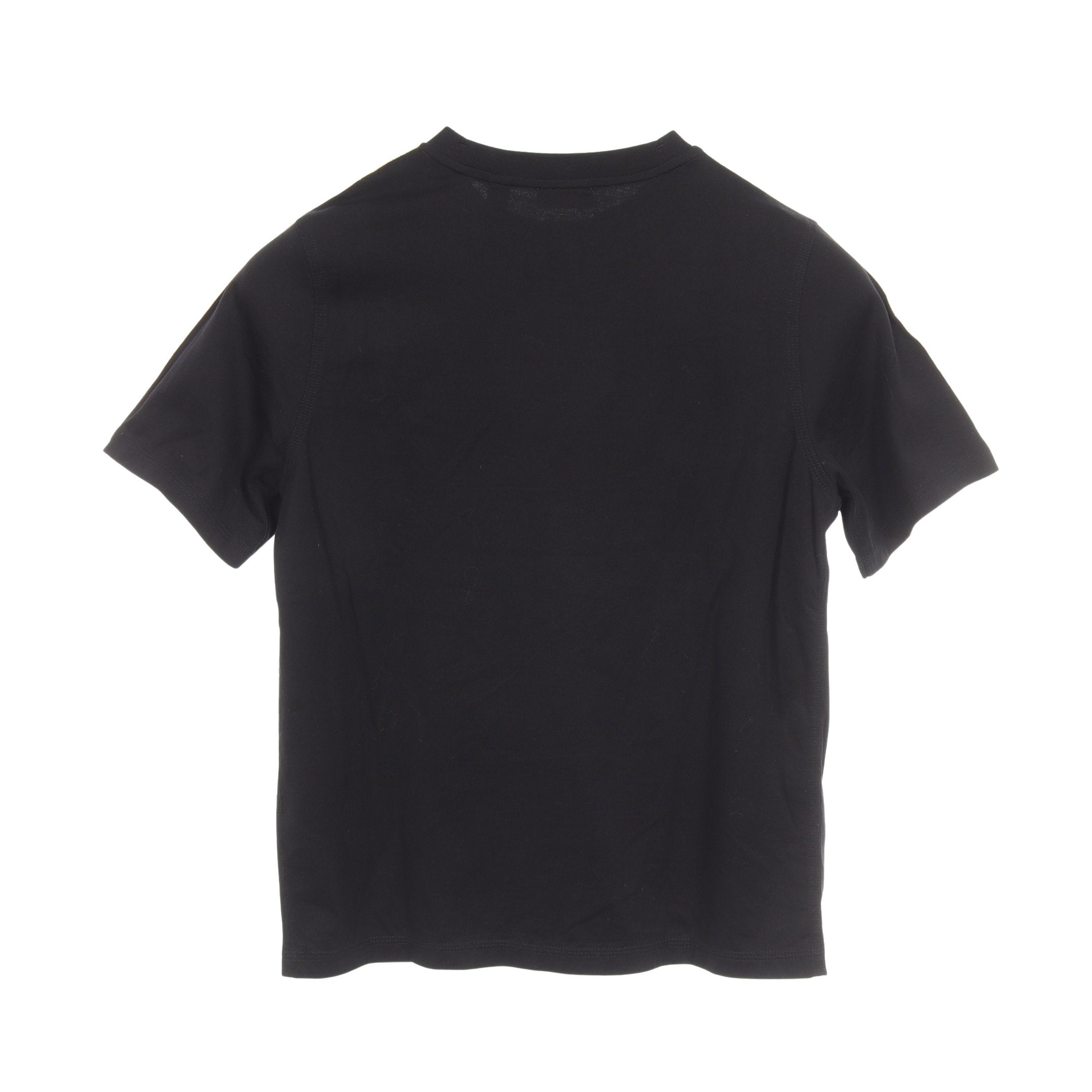 バーバリー　ノバチェック　刺繍　Tシャツ　トップス　美品 ノバチェック ロゴ刺繍 キッズ 半袖Tシャツ コットン ブラック