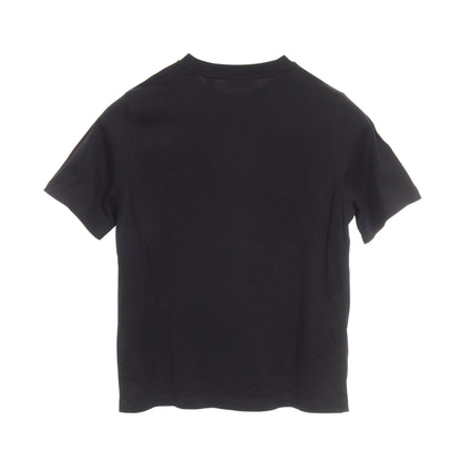 ノバチェック ロゴ刺繍 キッズ 半袖Tシャツ コットン ブラック ベージュ バーバリー