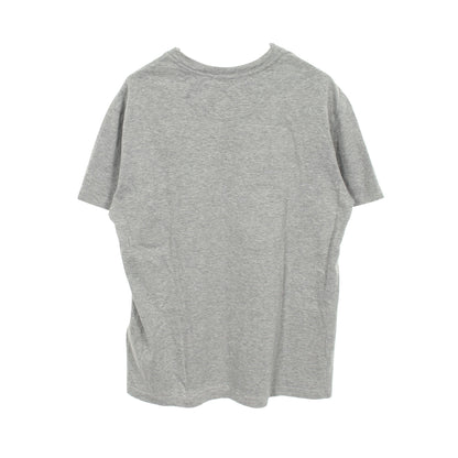 ロゴ クルーネック 半袖Tシャツ コットン グレー ヴァレンティノ トップス VALENTINO