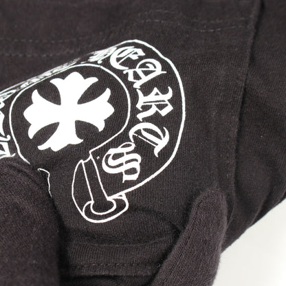 東京限定 バックプリント ポケット付き 半袖Tシャツ コットン ブラック クロムハーツ