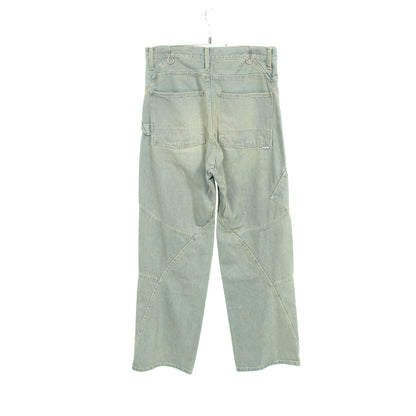 3D Painter Pants デニムパンツ コットン ブルーグレー エヌティーエヌ