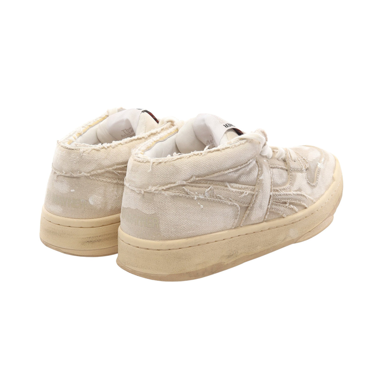 HED MAYNER × Reebok ヴィンテージ加工 スニーカー キャンバス グレーベージュ ヘドメイナー