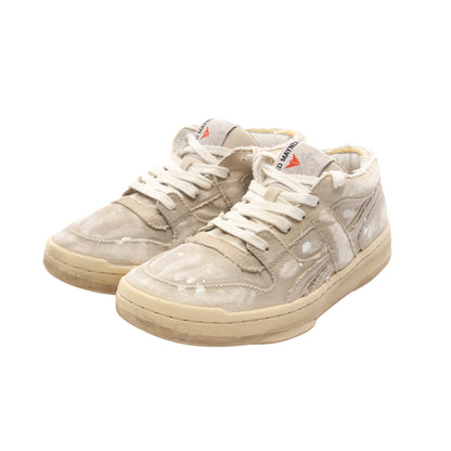 HED MAYNER × Reebok ヴィンテージ加工 スニーカー キャンバス グレーベージュ ヘドメイナー