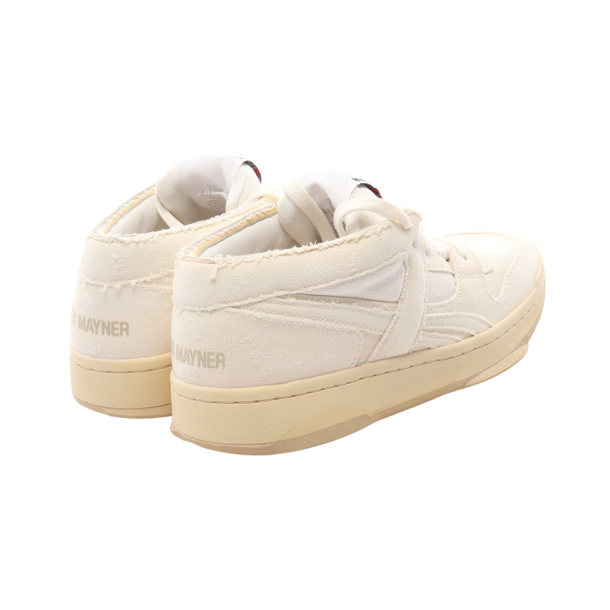 HED MAYNER × Reebok ヴィンテージ加工 スニーカー キャンバス ホワイト ヘドメイナー