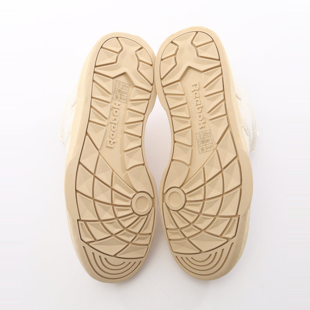 HED MAYNER × Reebok ヴィンテージ加工 スニーカー キャンバス ホワイト ヘドメイナー