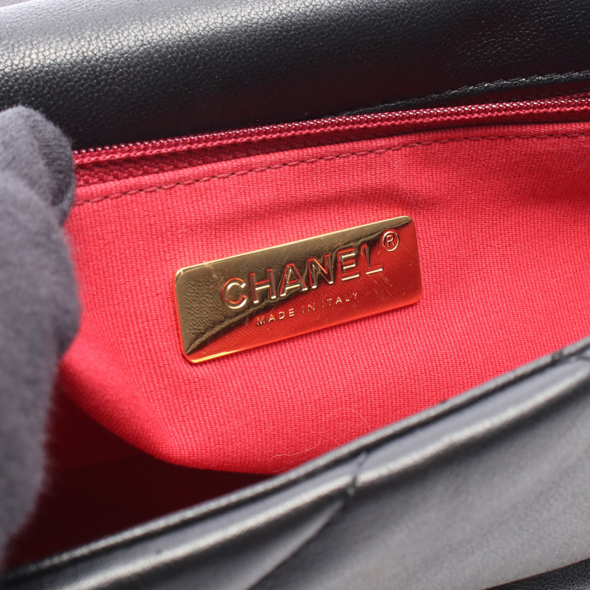 19 ディズヌフ マトラッセ コンビ金具 2WAY チェーンショルダーバッグ レザー ブラック シャネル バッグ CHANEL