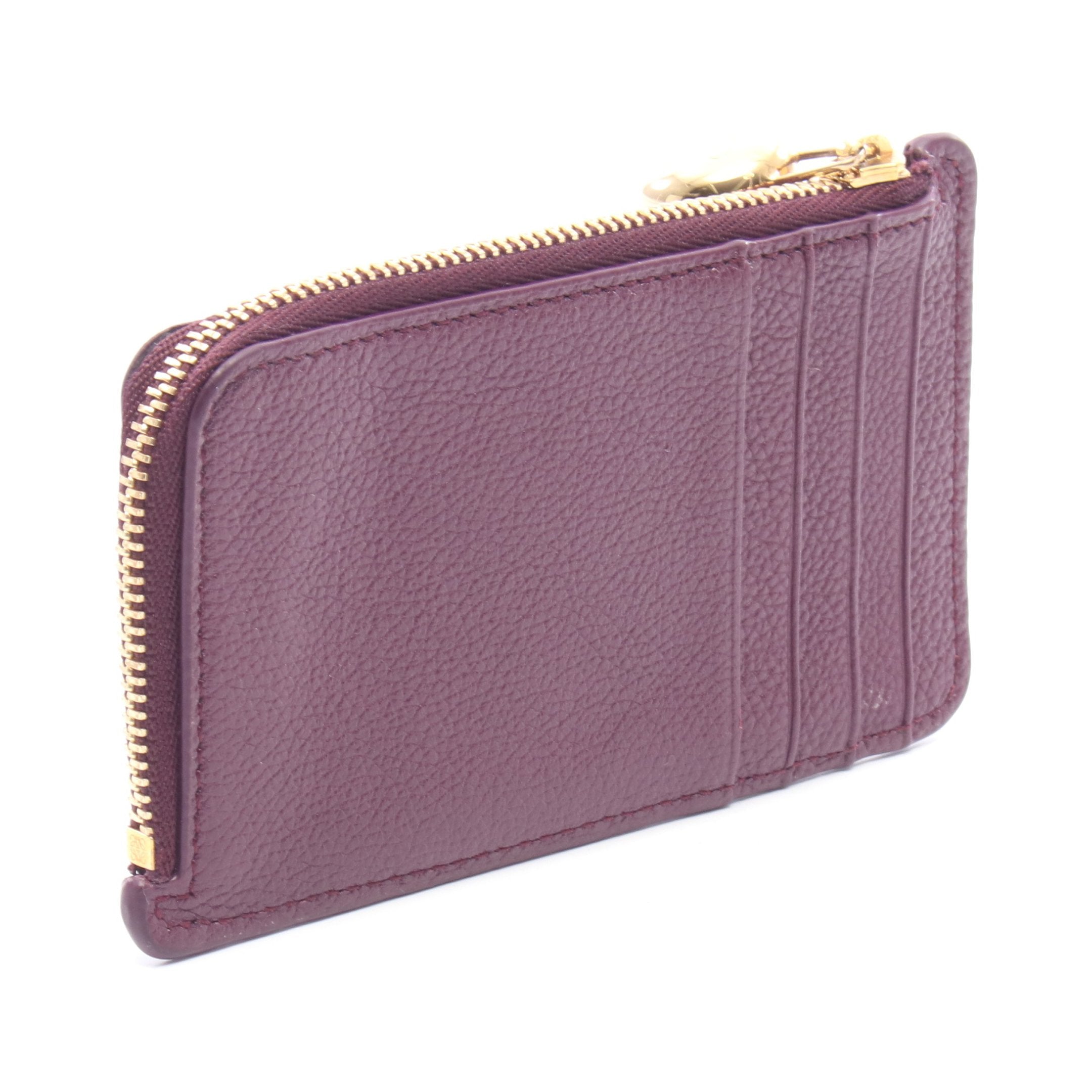 カードケース コインケース レザー パープル ロエベ – RECLO