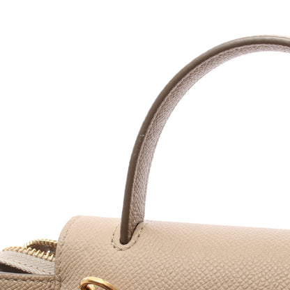 PICO BELT BAG ピコ ベルトバッグ 2WAY ハンドバッグ レザー ベージュ セリーヌ