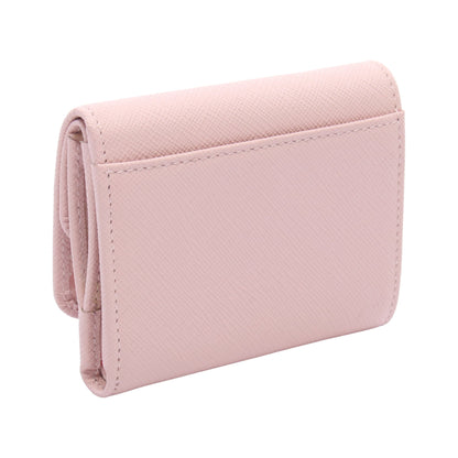 SAFFIANO BOCCHE 三つ折り財布 サフィアーノレザー ライトピンク プラダ