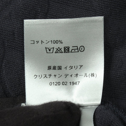オブリーク パイル 半袖Tシャツ コットン ネイビー ディオール