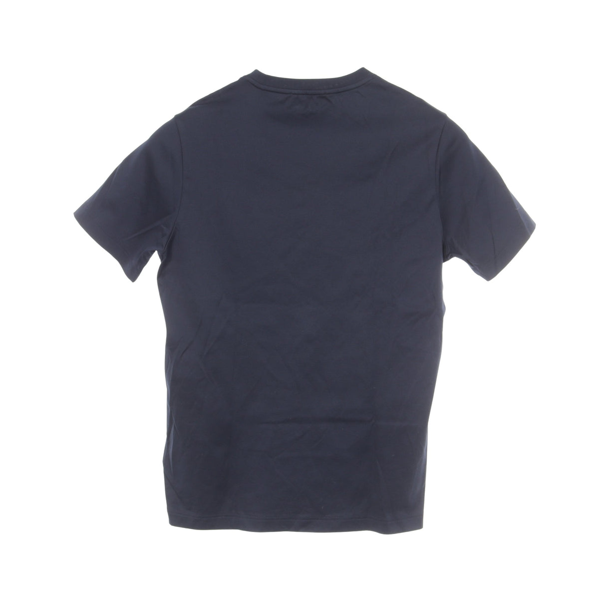 トライアングルロゴ 半袖Tシャツ コットン ネイビー プラダ