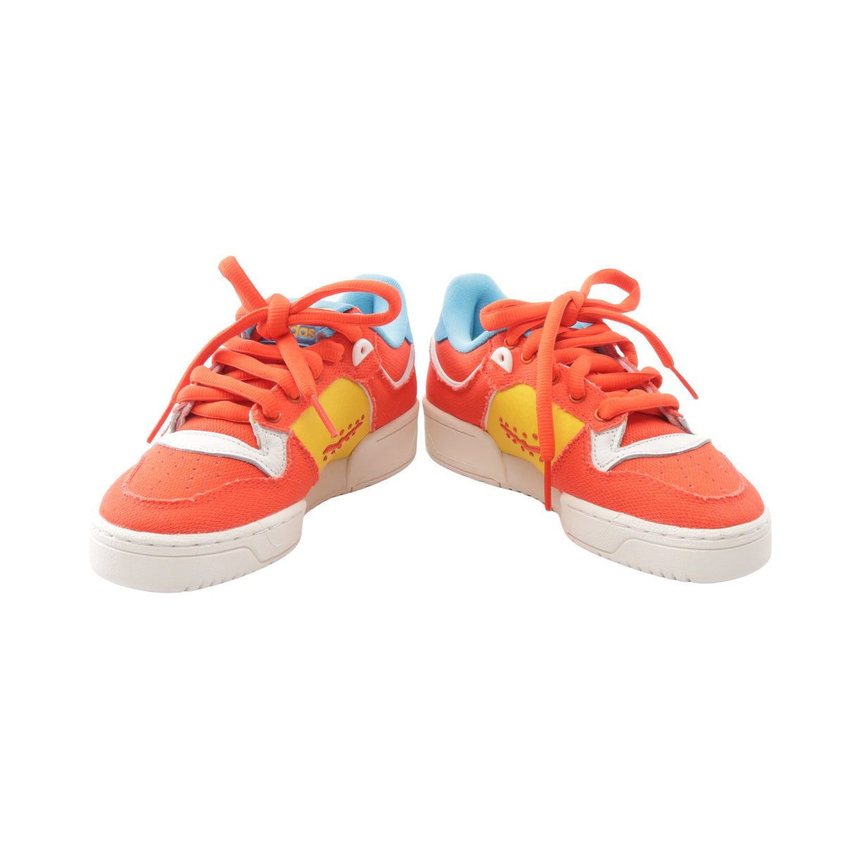 adidas × The Simpsons Rivalry Low Itchy ライバルリー スニーカー ファブリック レザー レッド アディダス