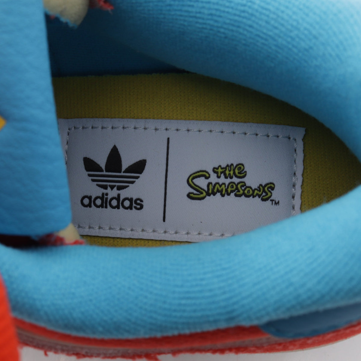 adidas × The Simpsons Rivalry Low Itchy ライバルリー スニーカー ファブリック レザー レッド アディダス