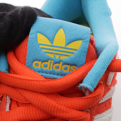 adidas × The Simpsons Rivalry Low Itchy ライバルリー スニーカー ファブリック レザー レッド アディダス