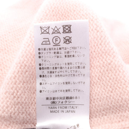 カーディガン カシミヤ ピンク フォクシー
