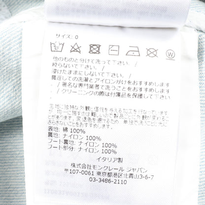 Severau デニム ブルゾン コットン ライトブルー モンクレール