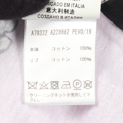 メデューサ 総柄 半袖Tシャツ コットン ホワイト ライトパープル ヴェルサーチ