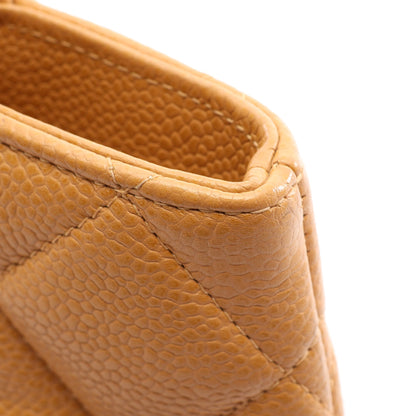復刻トート ハンドバッグ トートバッグ キャビアスキン ベージュ ゴールド金具 シャネル