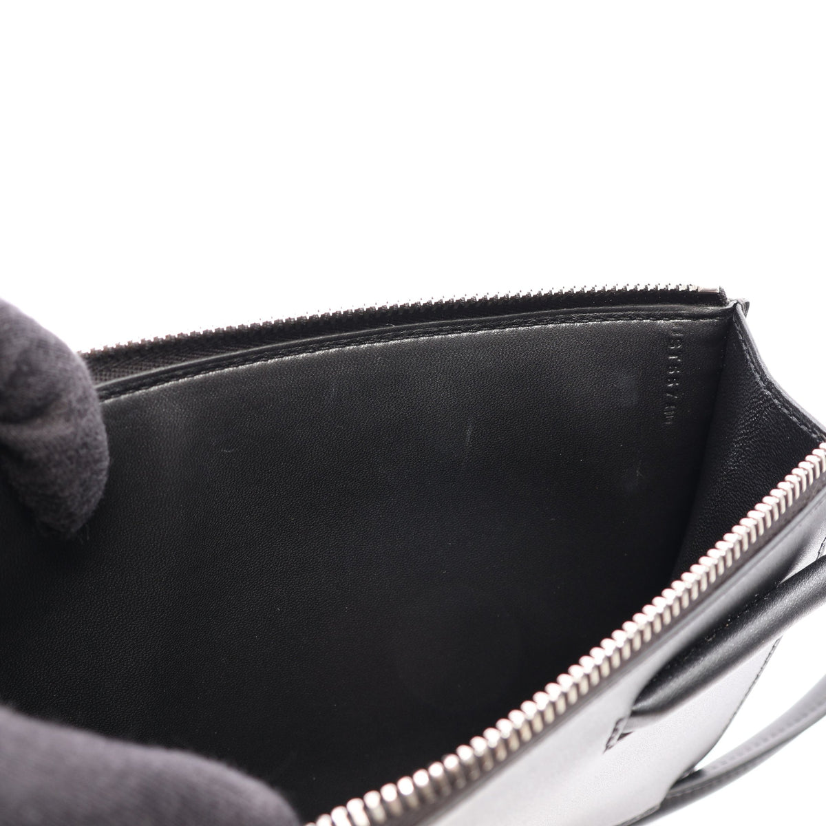 カデナバッグ ハンドバッグ タデラクト ブラック シルバー金具 U刻印 エルメス