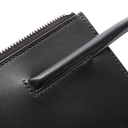カデナバッグ ハンドバッグ タデラクト ブラック シルバー金具 U刻印 エルメス