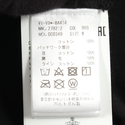スカル 半袖Tシャツ コットン ブラック ヴィヴィアンウエストウッド トップス Vivienne Westwood