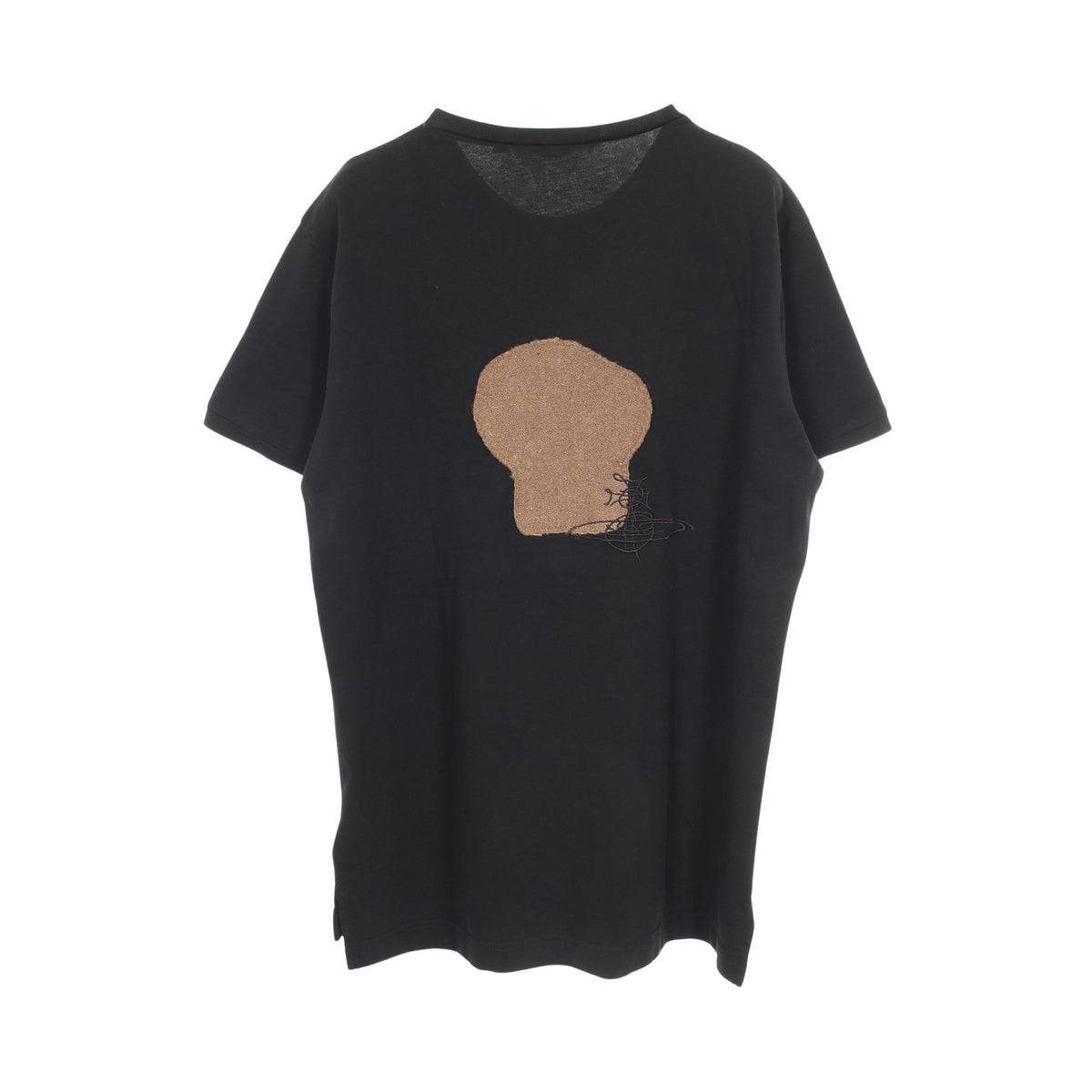スカル 半袖Tシャツ コットン ブラック ヴィヴィアンウエストウッド トップス Vivienne Westwood