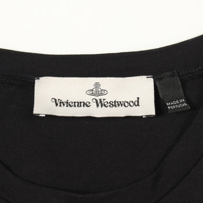 スカル 半袖Tシャツ コットン ブラック ヴィヴィアンウエストウッド トップス Vivienne Westwood