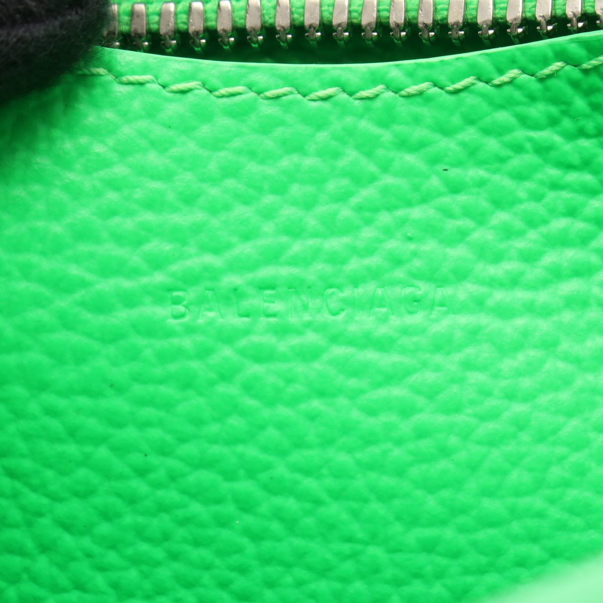 ネオ クラシック ナノ 2WAY ハンドバッグ レザー グリーン バレンシアガ バッグ BALENCIAGA