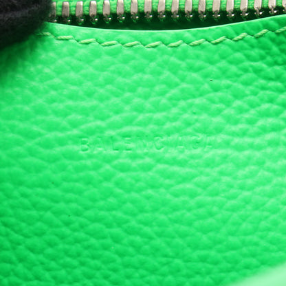 ネオ クラシック ナノ 2WAY ハンドバッグ レザー グリーン バレンシアガ バッグ BALENCIAGA