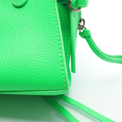 ネオ クラシック ナノ 2WAY ハンドバッグ レザー グリーン バレンシアガ バッグ BALENCIAGA