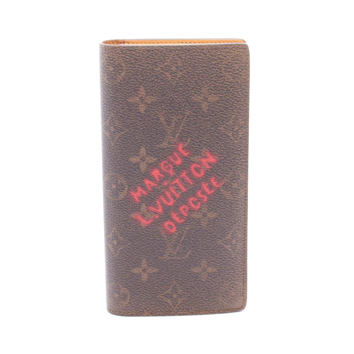 ポルトフォイユ ブラザNM モノグラムダスト 二つ折り長財布 PVC ブラウン ルイヴィトン 財布・小物 LOUIS VUITTON