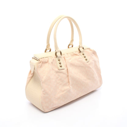トラペーズGM モノグラムミニラン ローズ ショルダーバッグ キャンバス レザー ライトピンク アイボリー ルイヴィトン バッグ LOUIS VUITTON