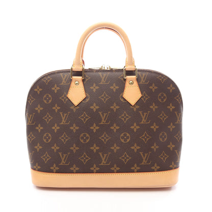 アルマPM モノグラム ハンドバッグ PVC レザー ブラウン ルイヴィトン