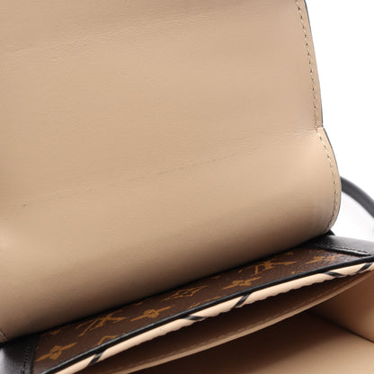 ポシェット トランクヴェルティカル モノグラム ショルダーバッグ PVC レザー ブラウン ブラック ルイヴィトン バッグ LOUIS VUITTON