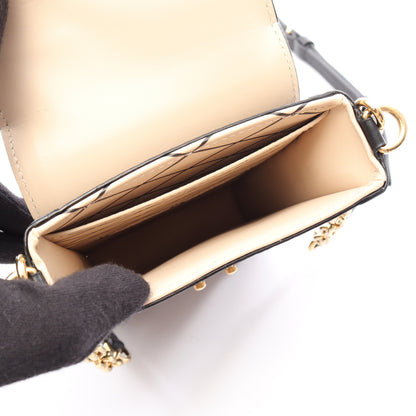 ポシェット トランクヴェルティカル モノグラム ショルダーバッグ PVC レザー ブラウン ブラック ルイヴィトン バッグ LOUIS VUITTON