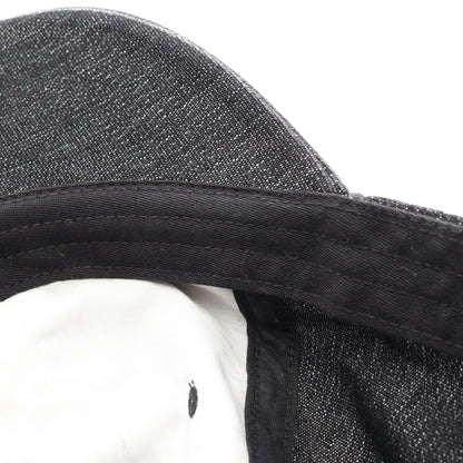 Cordura Denim S Logo 6-Panel キャップ コットン ブラック シュプリーム
