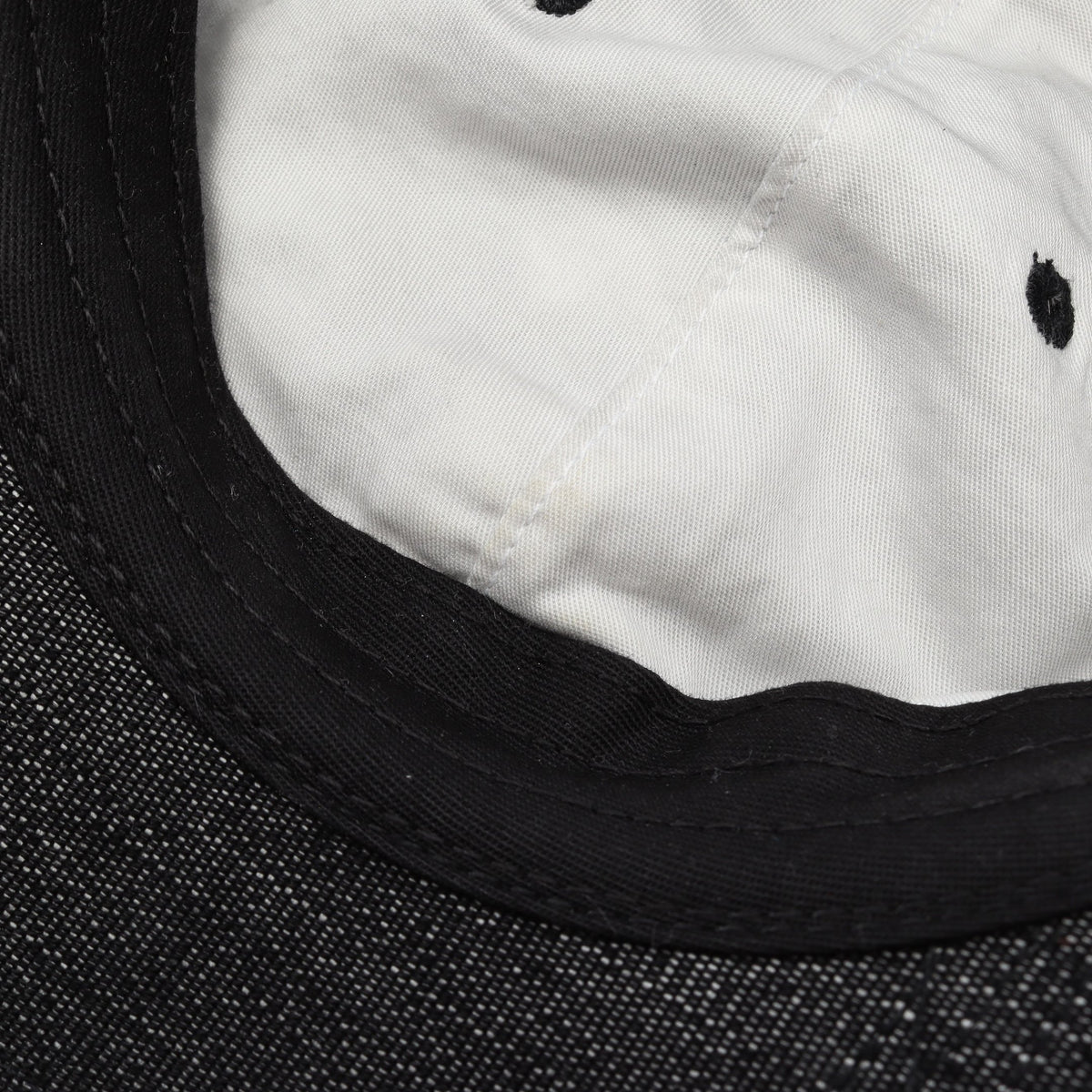 Cordura Denim S Logo 6-Panel キャップ コットン ブラック シュプリーム