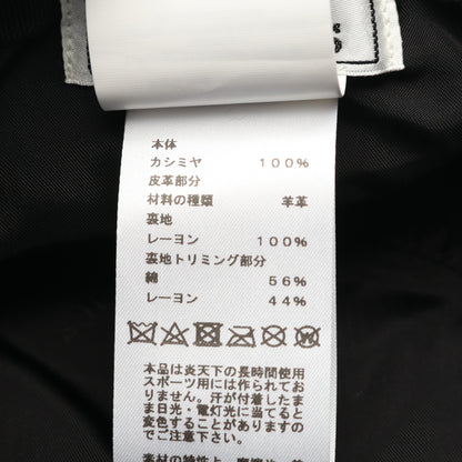 ラウルライン バケット ハット カシミヤ ブラック エルメス