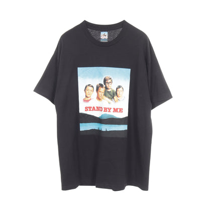 STAND BY ME 半袖Tシャツ コットン ブラック ワコマリア