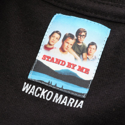 STAND BY ME 半袖Tシャツ コットン ブラック ワコマリア