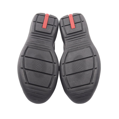 Americas Cup ローカットスニーカー ファブリック レザー ブラック プラダスポーツ リネアロッサ シューズ PRADA SPORT LINEA ROSSA