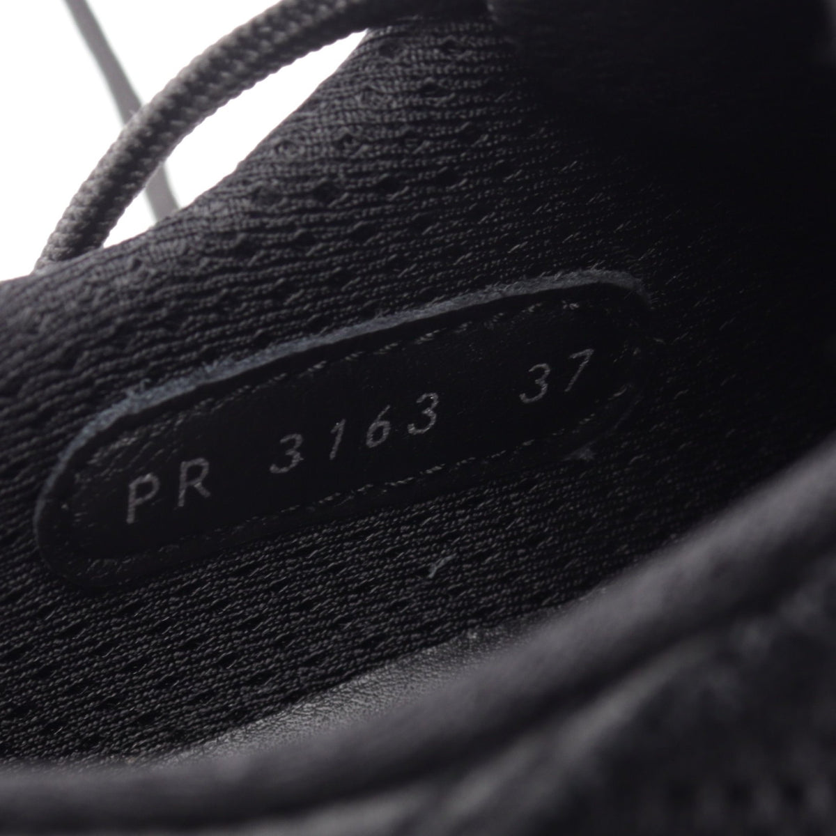 Americas Cup ローカットスニーカー ファブリック レザー ブラック プラダスポーツ リネアロッサ シューズ PRADA SPORT LINEA ROSSA