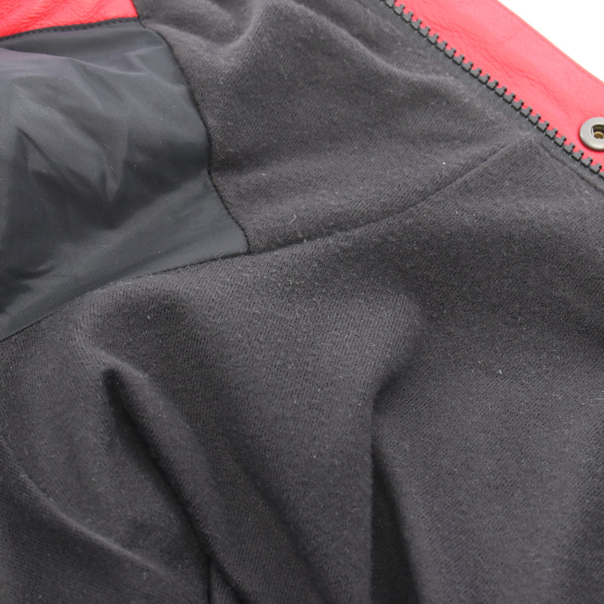 Supreme × THE NORTHFACE マウンテンパーカー レザージャケット レザー レッド ブラック シュプリーム