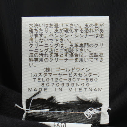 Supreme × THE NORTHFACE マウンテンパーカー レザージャケット レザー レッド ブラック シュプリーム