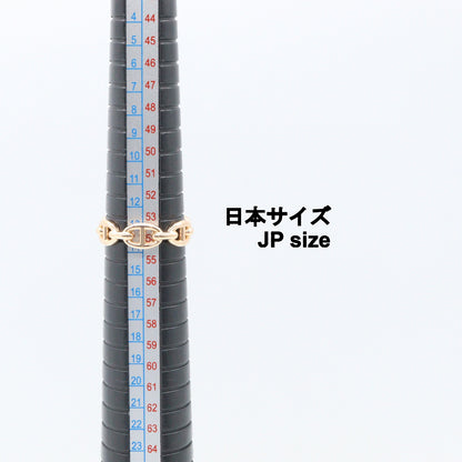 シェーヌダンクル アンシェネ PM リング リング 指輪 K18PG ピンクゴールド エルメス