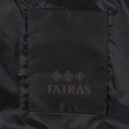 DINANDO ダウンジャケット ウール ナイロン ブラック タトラス